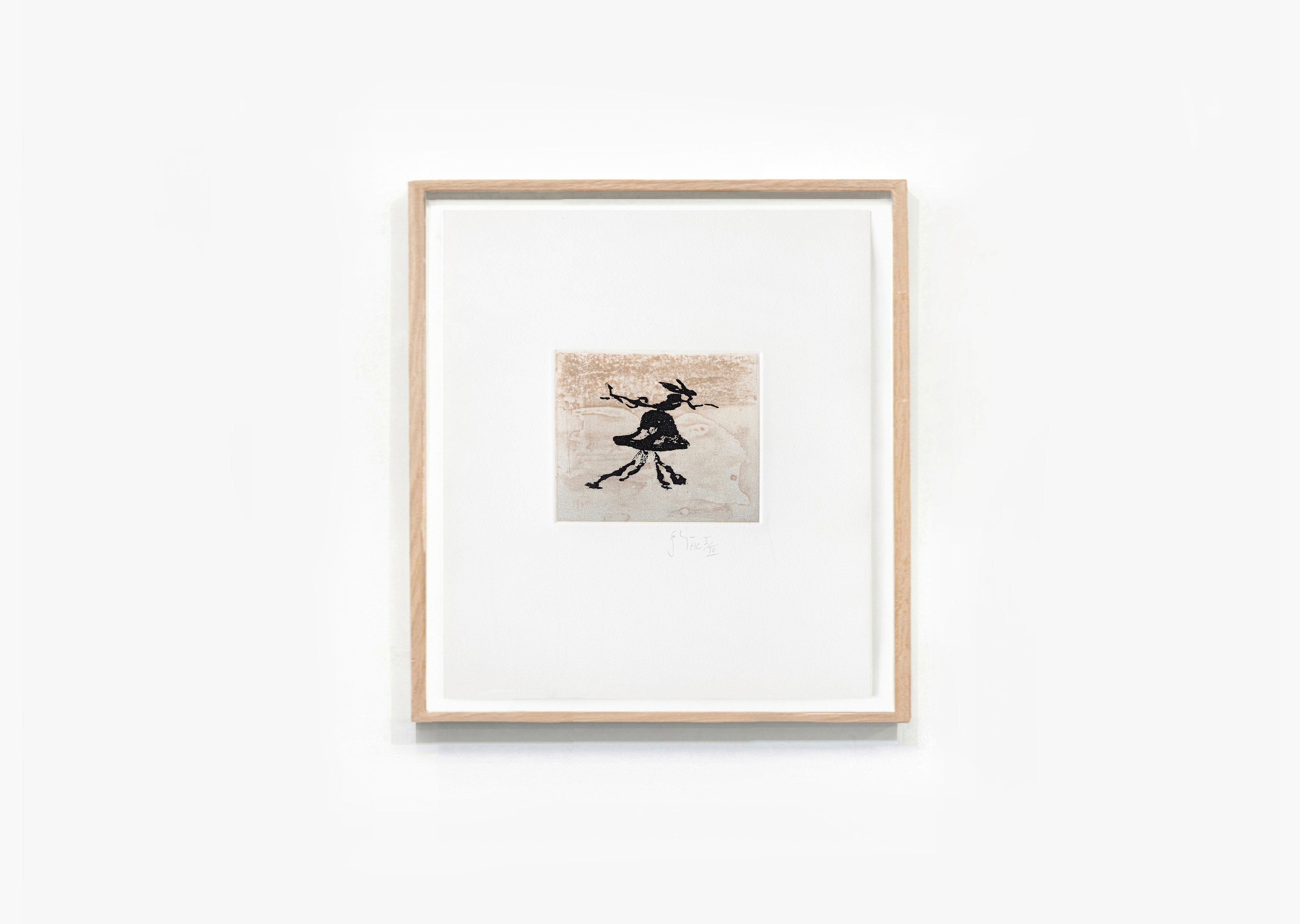 estampe Mirage III Barry Flanagan